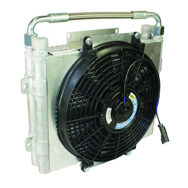 Xtrude Trans Cooler Double Stacked No Install Kit 1300601 DS Transmission Oil Cooler BD Diesel 1300601 DS Canada.jpg